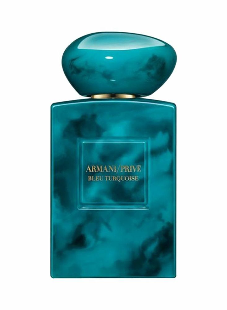 Armani Prive blue turquoise