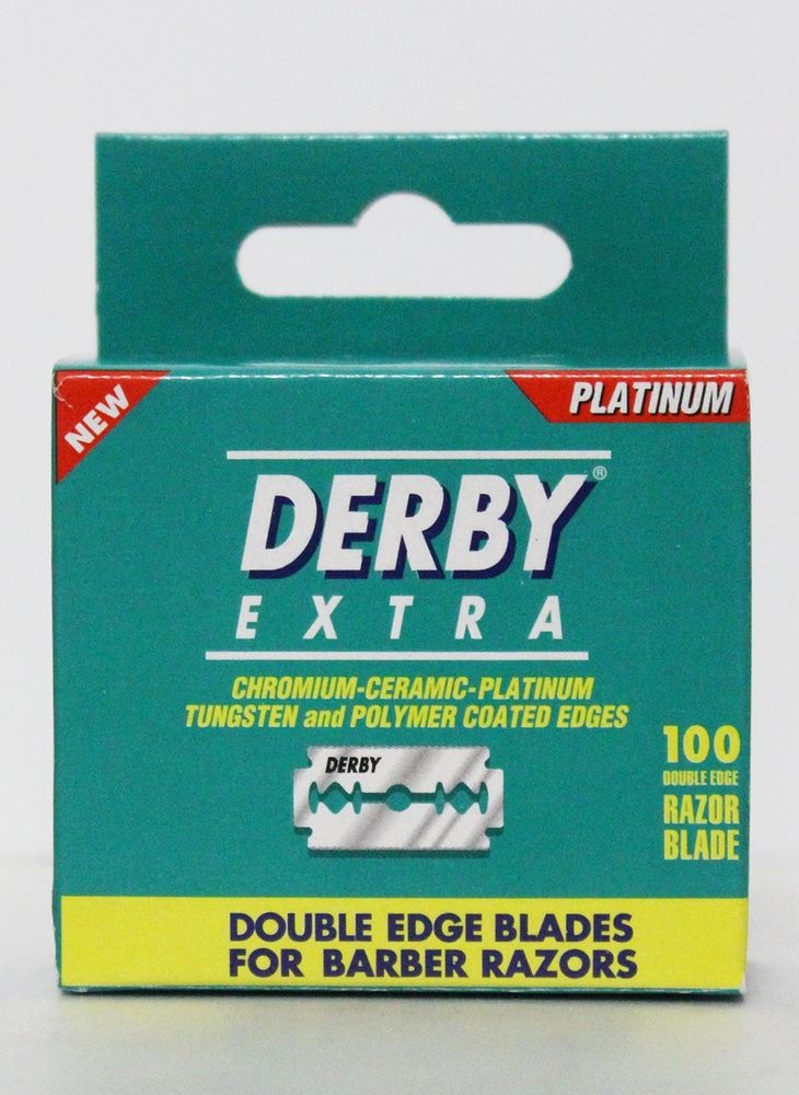 Derby Лезвия Derby Extra Platinum двусторонние 100 шт