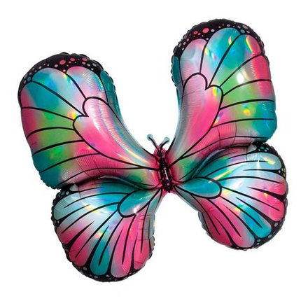 Шар фигура Бабочка переливы перламутр, 76 х 66 см