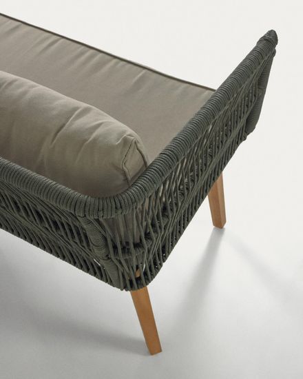 Комплект Inti с 2-местным диваном и 2 креслами зеленого цвета La Forma Испания 