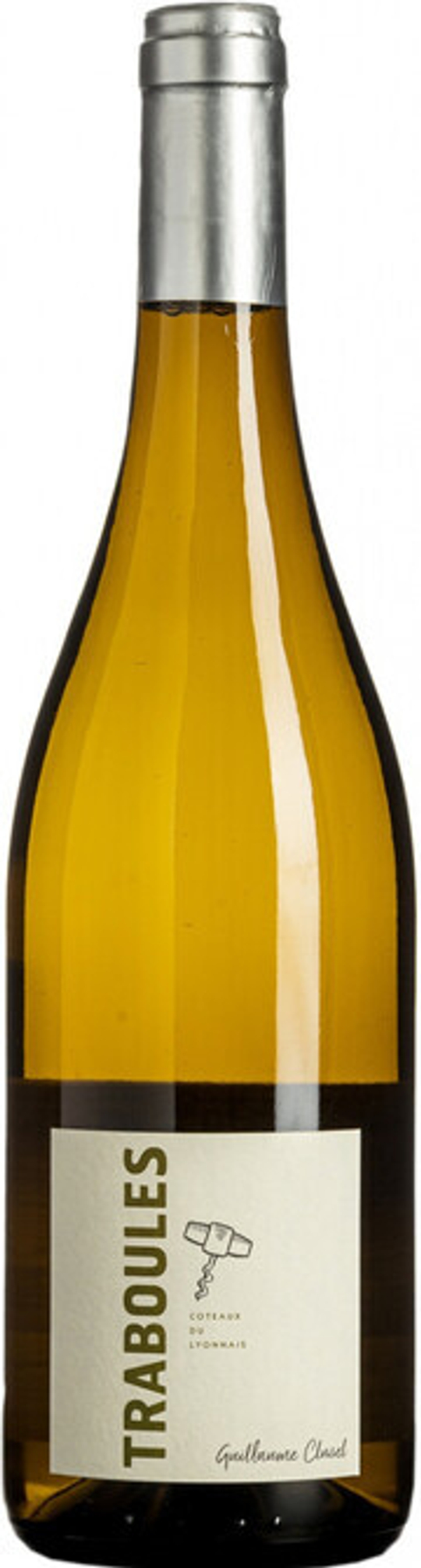 Вино Clusel Roch Traboules Blanc Coteaux du Lyonnais AOC, 0,75 л.