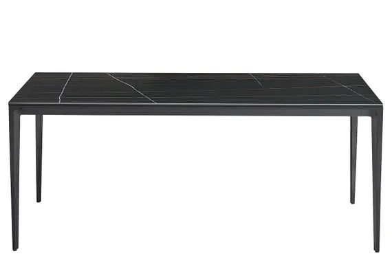 Стол Halden 180х90 см черная керамика