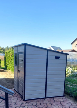 Пластиковый сарай Keter Manor Pent 6x6 beige