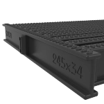 УГЛОВОЙ СЕГМЕНТ ACON 245x34мм, цвет черный