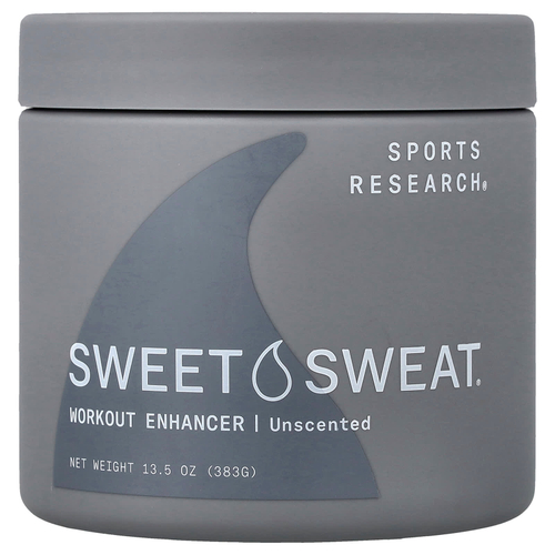 Sports Research, Sweet Sweat®, для повышения эффективности тренировок, без запаха, 383 г