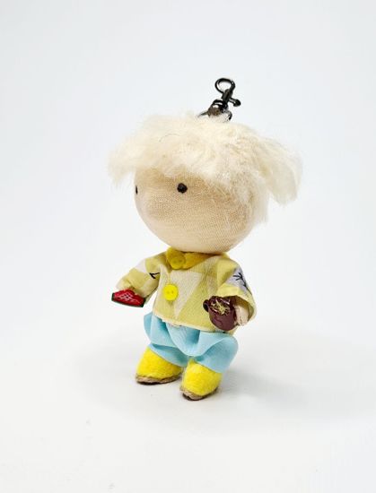 Игрушка-брелок куколка "Егорка"