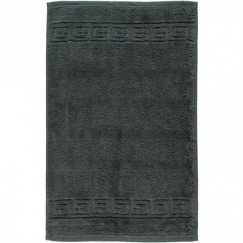 Полотенце 16х22 Cawo Noblesse 1001 антрацит Германия фото