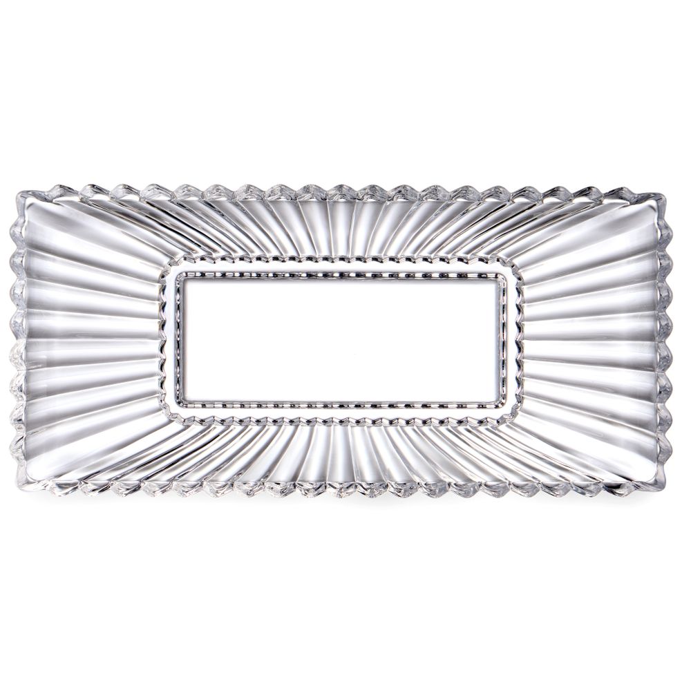 БЛЮДО СЕРВИРОВОЧНОЕ "BRILLIANCE" ПРЯМОУГОЛЬНОЕ, 38*17,5*3,5 СМ