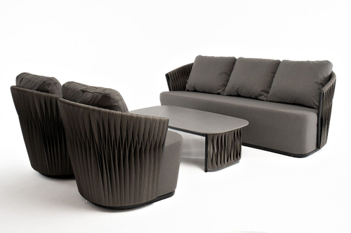 Флоренция лаунж-зона из искусственного ротанга