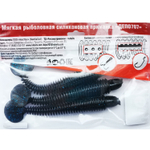 Рыболовные, силиконовые приманки виброхвост RuBaits Bomb Ribster. Набор для рыбалки на щуку судака окуня форель. На спиннинг джиг микроджиг.