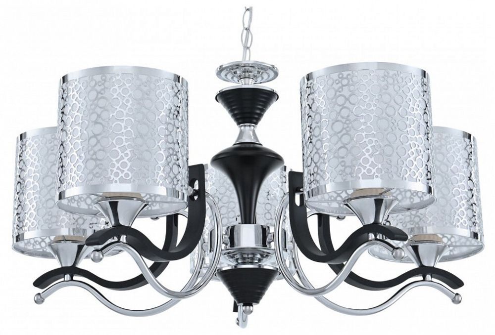 Подвесная люстра Arte Milano Florentia-6787 306787/5 Bk/Ni
