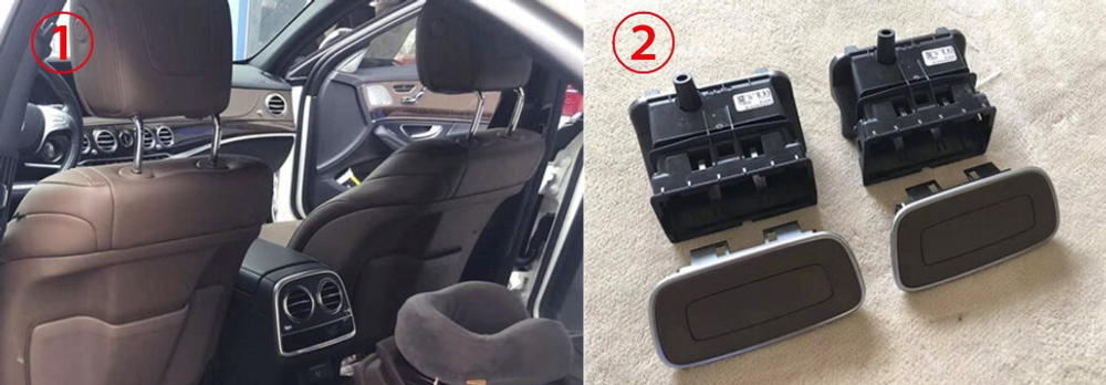 Монитор на подголовник - ERGO ER11UA с экраном 11” (IPS сенсорный 1920х1080) черный