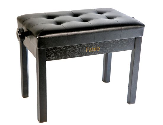 Банкетка для пианино Fabio BA212 Чёрная