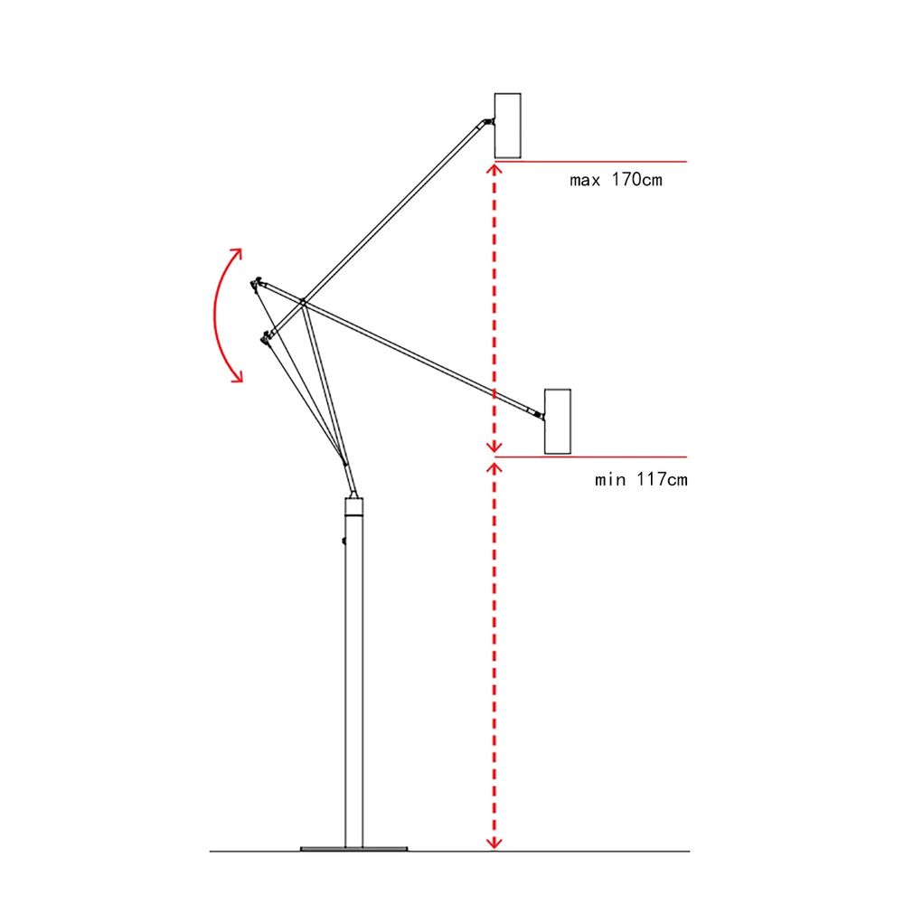 Торшер MJ6021F/S Multicolor