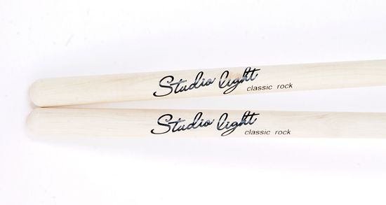 Барабанные палочки, деревянный наконечник, Leonty SLRock Studio Light Rock