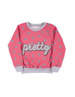 Джемпер р.104 бантики на коралле Л761-5041