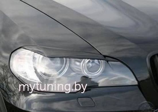 Реснички на фары узкие для BMW X5 E70