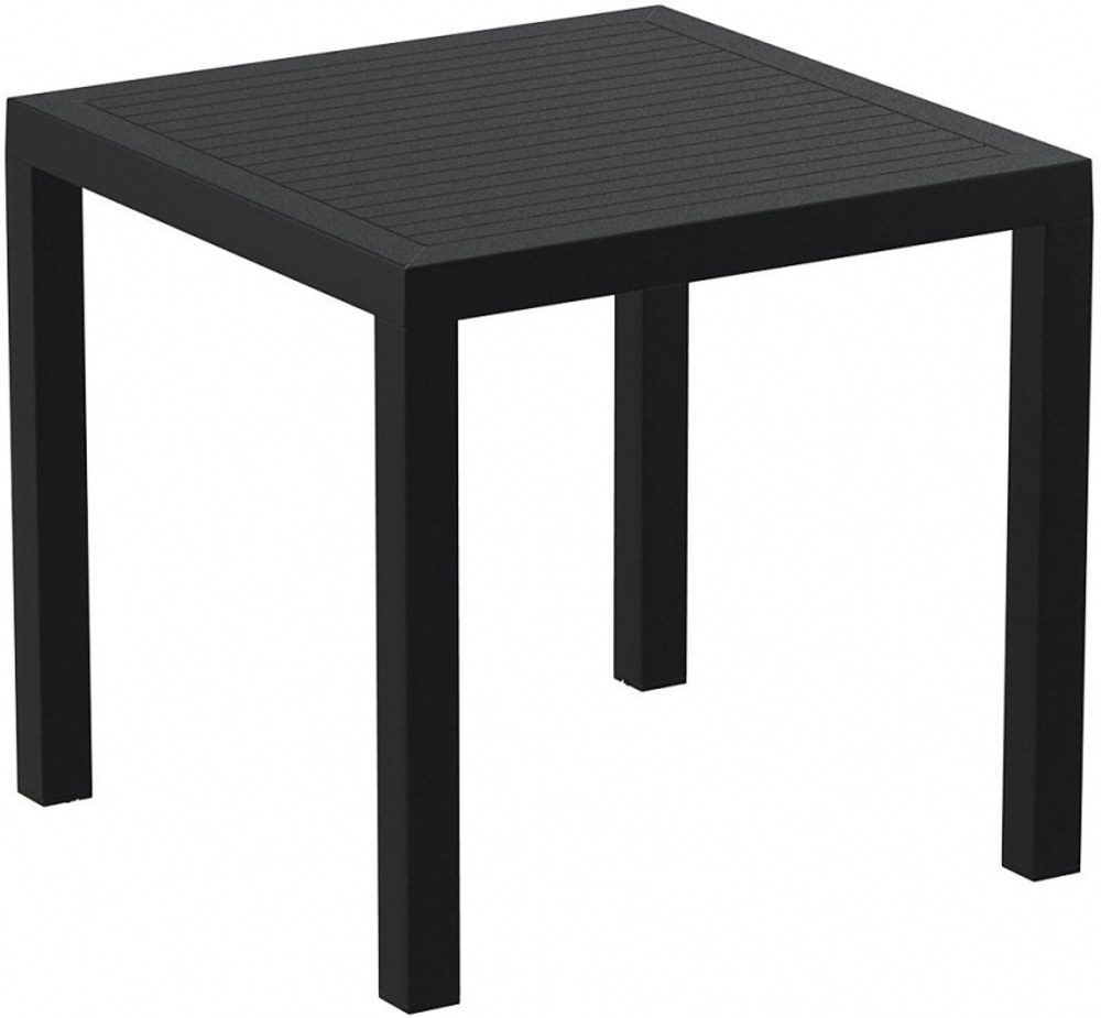 Стол пластиковый Siesta Contract Ares 80, черный