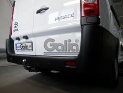 Фаркоп оцинкованный Galia C050A для Citroen Jumpy 2006-2016, FIAT Scudo 2007-2016, Peugeot Expert 2007-2016, Toyota Proace 2013-2016(паспорт и сертификат в комплекте)(без электрики)