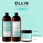OLLIN PROFESSIONAL SALON BEAUTY Шампунь для волос с экстрактом ламинарии 1000мл