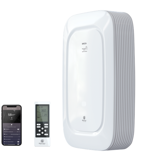 Приточно-очистительный комплекс BREZZA RCB 150 LUX + EH-1000