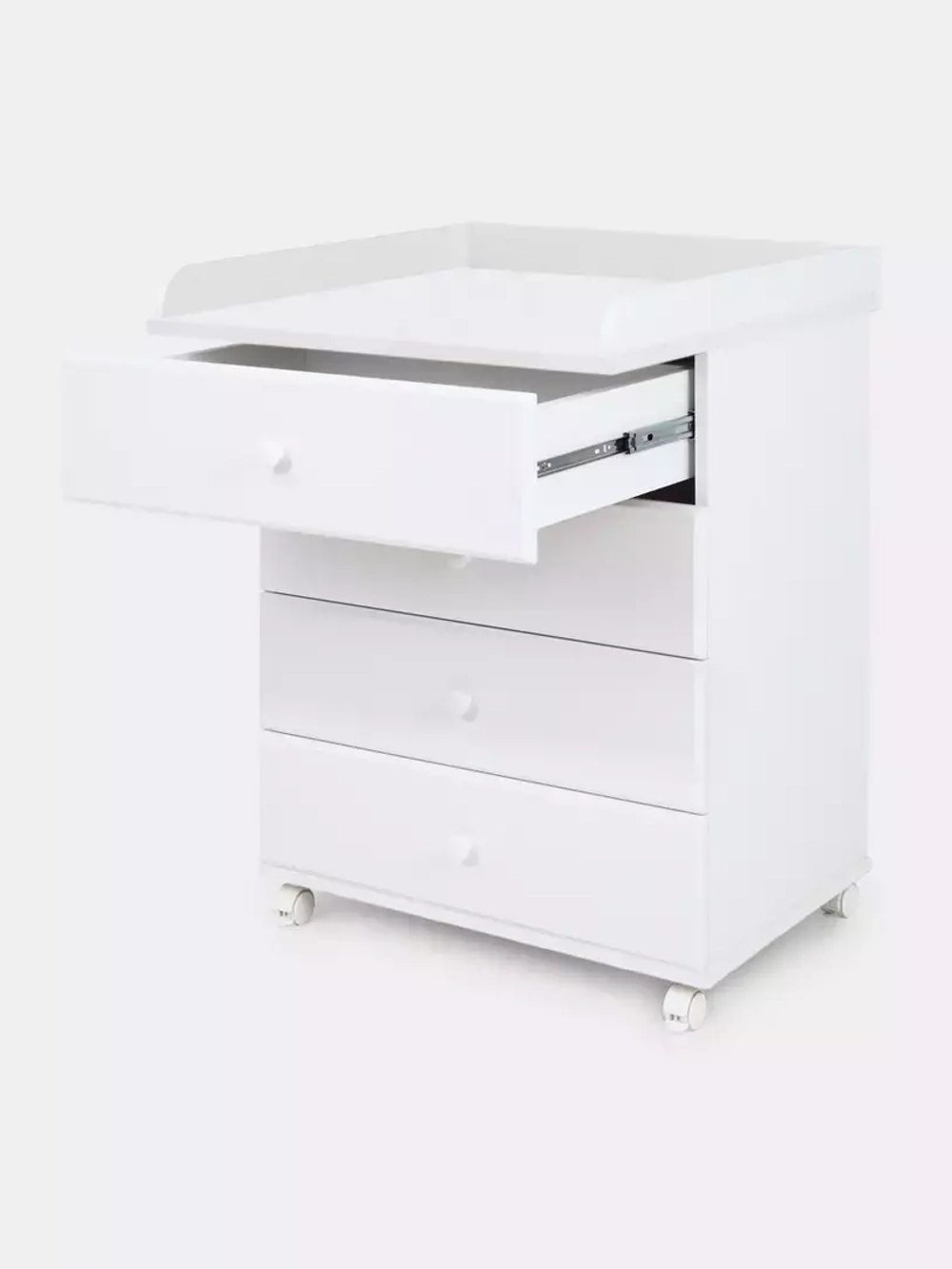 Комод "Ричард" 4 ящ. (арт.74) МДФ 600/4 (белый) NEW