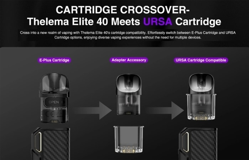 Картридж Lost Vape E-Plus Cartridge УП (в уп. 3шт)