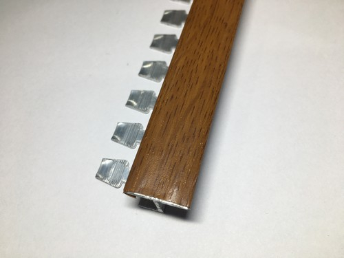 ATZг 10мм "DO-4" 2,7м Бук золот. (34) Z-об. 16мм гиб. ламинир. алюм.