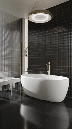 Ванна Salini LUCE S-stone 100122M 150x75 белая
