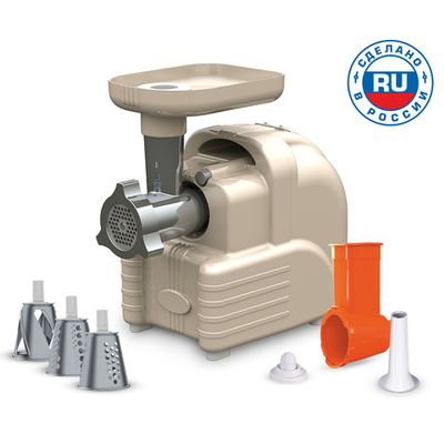 Электрическая мясорубка "Аксион" М 63.03 (бежевый)