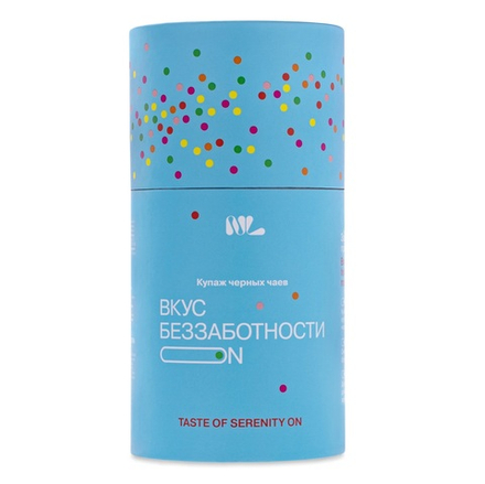 Чай черный в тубусе «Вкус беззаботности ON» 100гр