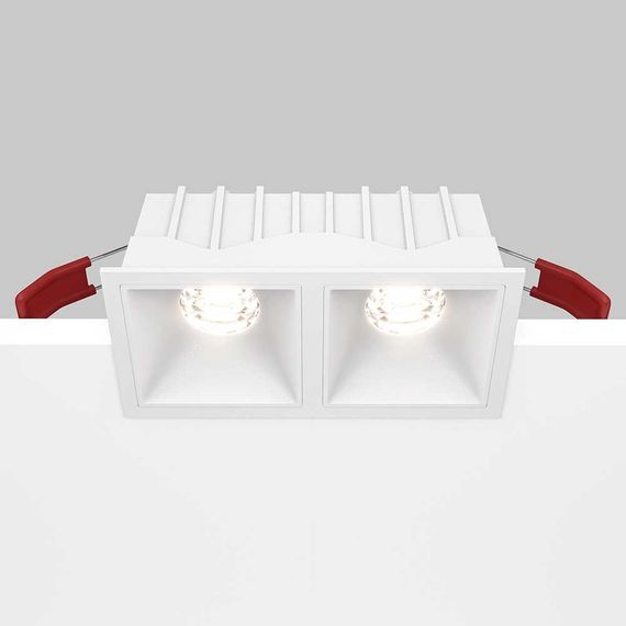 Встраиваемый светильник Maytoni Alfa LED DL043-02-10W4K-SQ-W