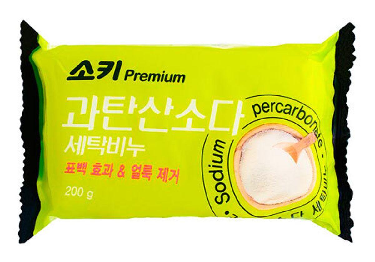 Хозяйственное мыло отбеливающее "Premium Sodium Percarbonat" MKH, 200г