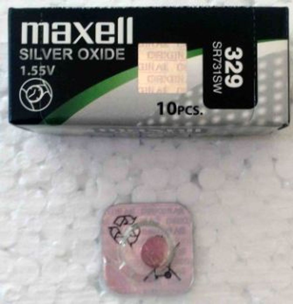 Элемент питания MAXELL SR731SW (329) BL-1