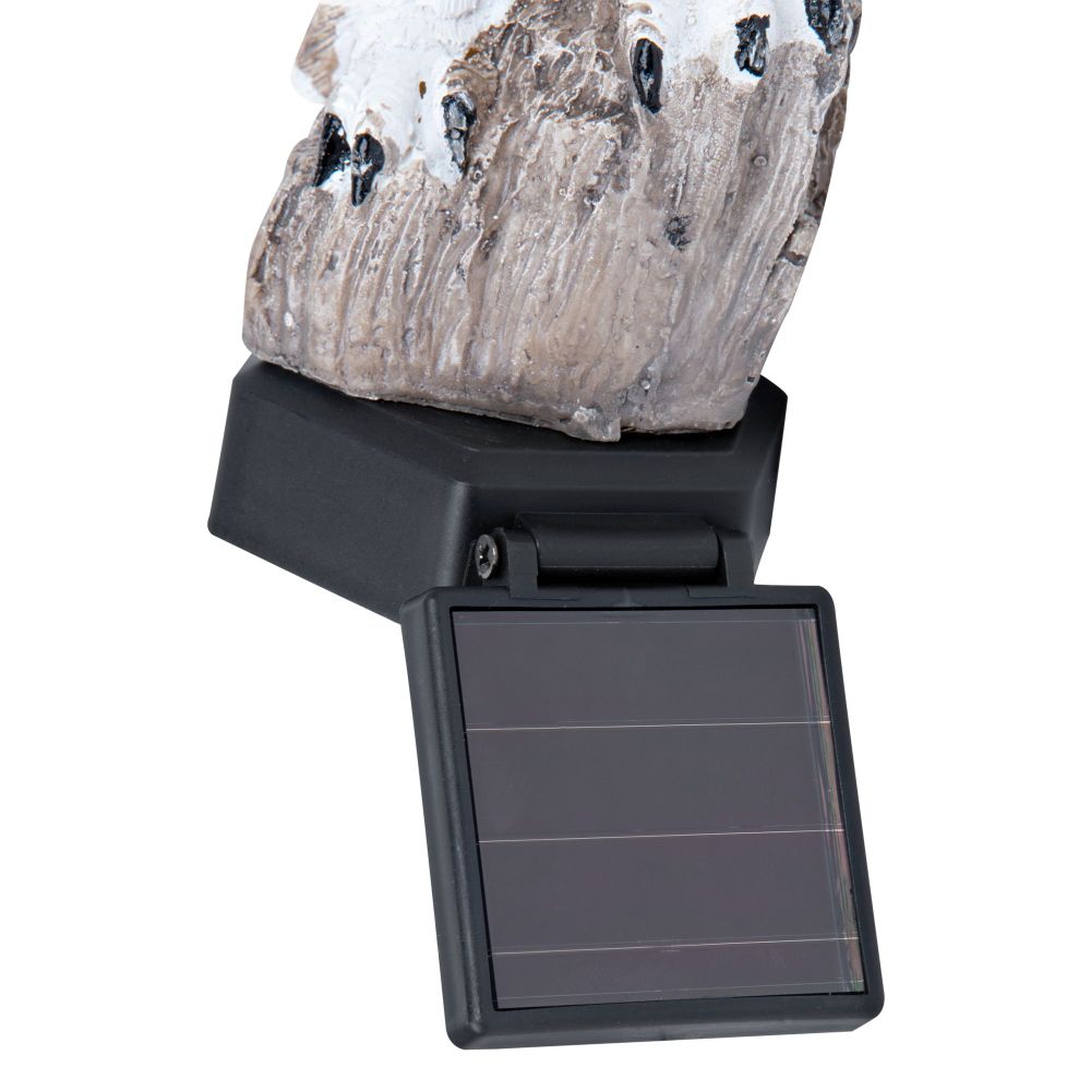 USL-S-823-PM290 POLAR OWL Садовый светильник на солнечной батарее Полярная сова. 1 светодиод. Теплый белый свет. 1xАA Ni-Mh аккумулятор в-к. IP44. TM Uniel