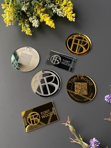 Топперы из акрила для тортов, пирожных