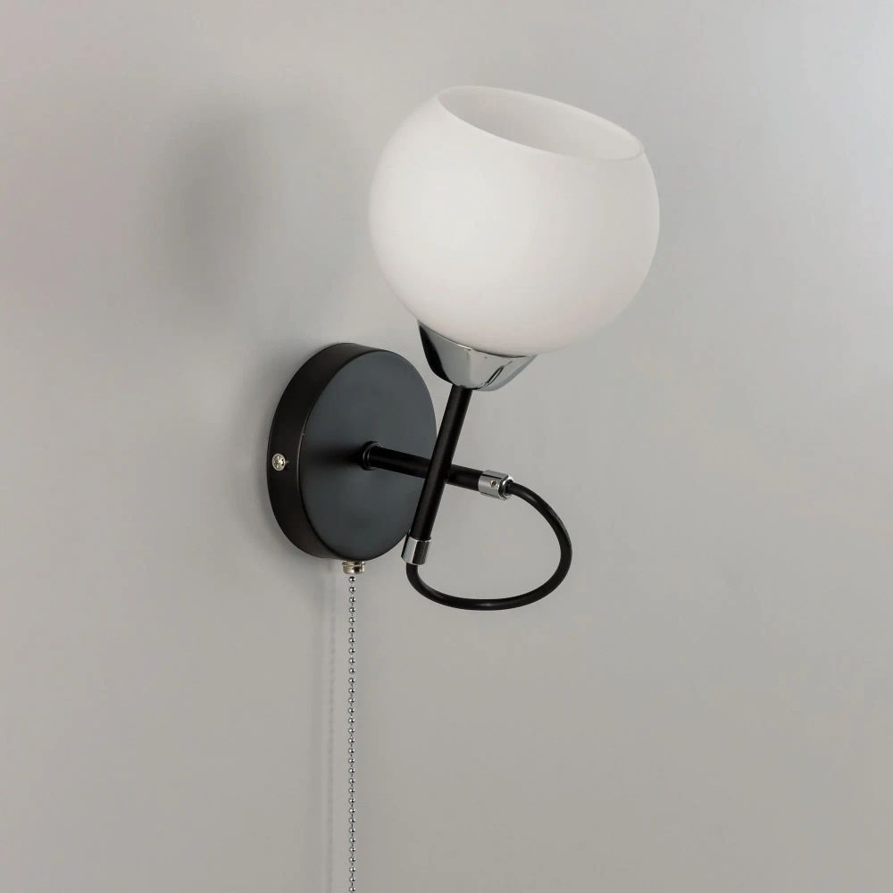 Citilux Стивен CL141411 Бра с выключателем Чёрное