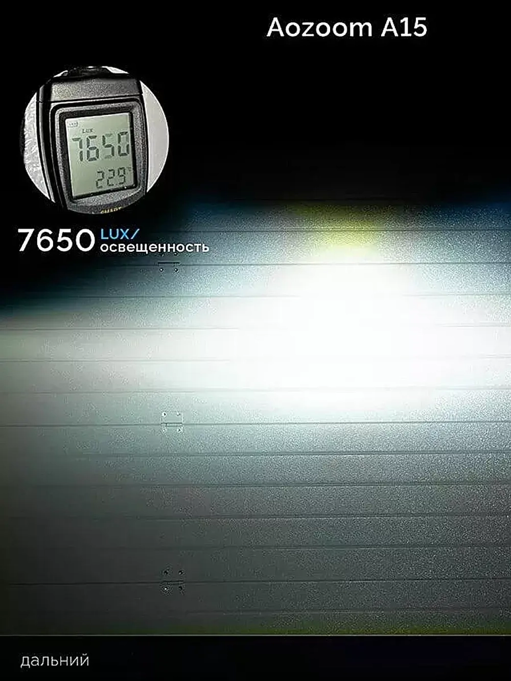 светодиодные Билед модули A15 5500K 2шт ()
