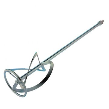 Насадка для миксера, для легких растворов,120 х 590 мм, оцинкованная,хвостовик резьба М14 Сибртех 848977