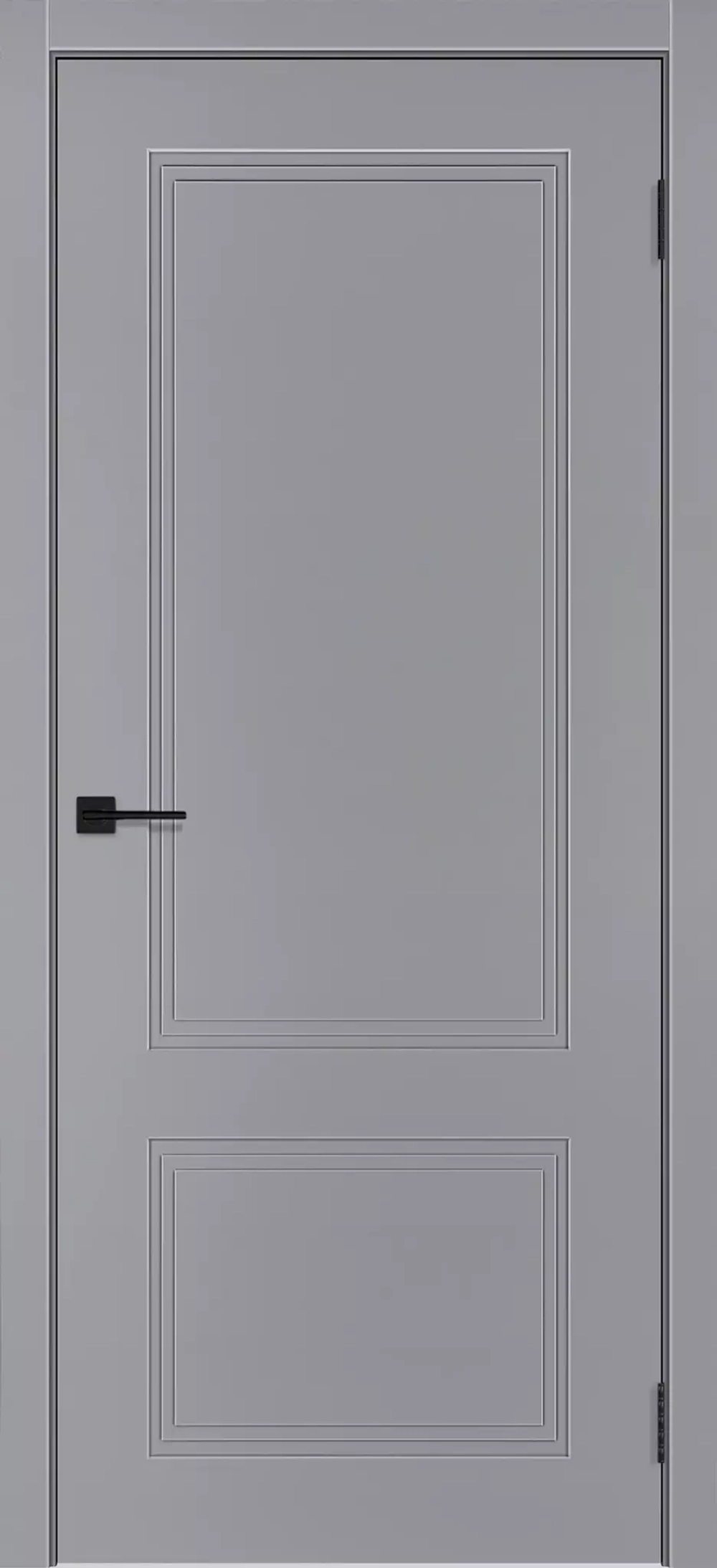 Дверь межкомнатная Кантата дг. Эмаль Серая