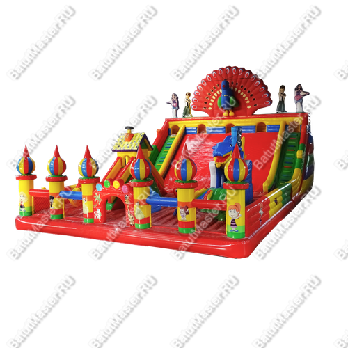 Коммерческий батут "Жар-птица", 18*12*7 м