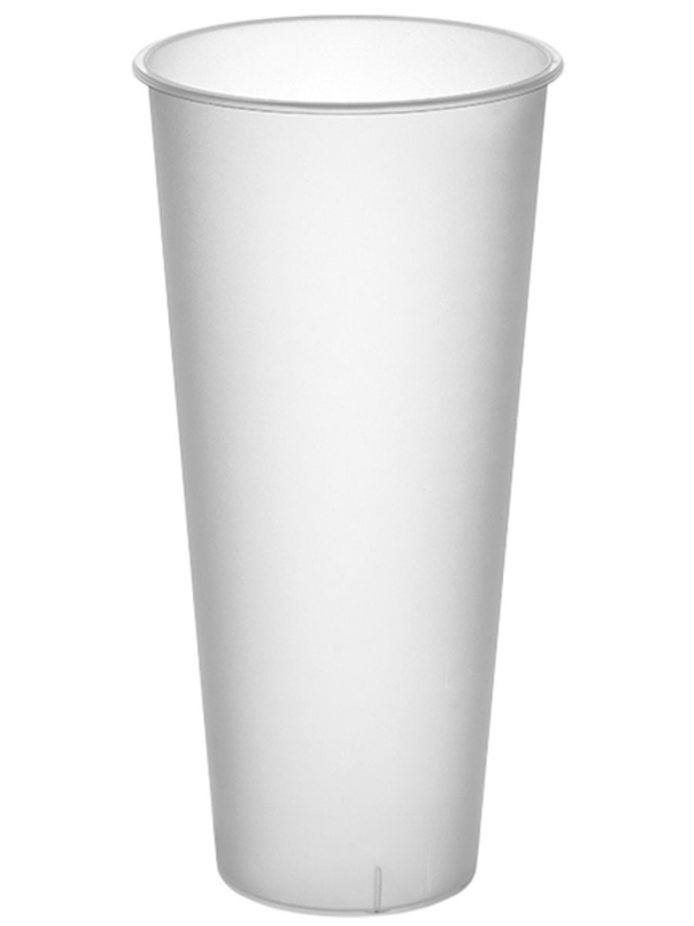 Стакан 650 мл Bubble Cup МАТОВЫЙ прозрачный (10/200)