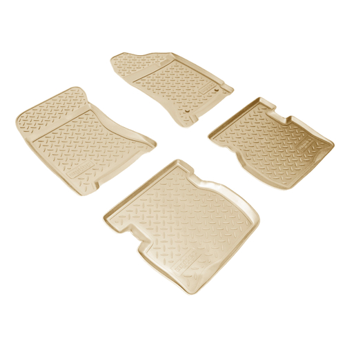 Ковры в салон Norplast/Unidec для Subaru Forester (1997-2002), Бежевый, правый руль, арт.NPL-Po-84-05-B