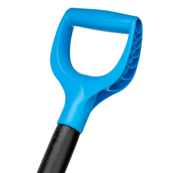 Лопата совковая углубленная, 230х285х1310 мм, деревянный черенок, с рукояткой, LUXE Palisad