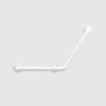 Поручень угловой 135º нерж. сталь NOFER 15161.W белый