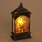 Сувенир с подсветкой «Дед Мороз» 12*7 см, бронза