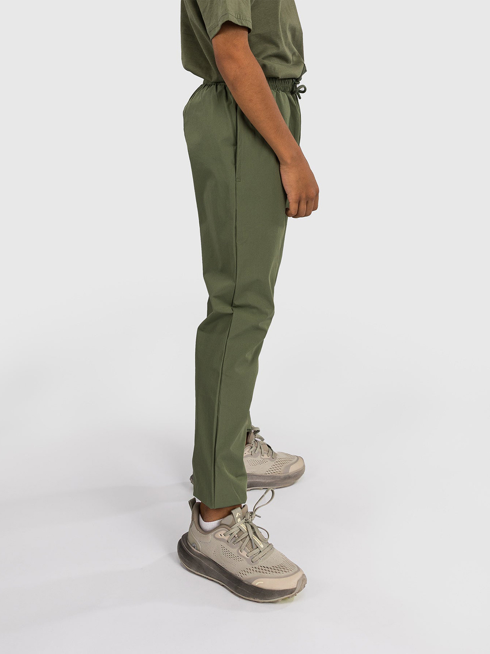 Брюки спортивные детские Venum Vectra Army Green/Orange