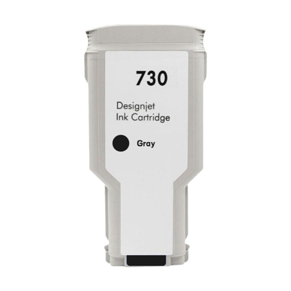 Картридж AQ, аналог HP P2V72A (730) для DesignJet T1600/T1700/T2600, серый (300мл)