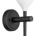 807610 Бра META 1х40W E14 БЕЛЫЙ/ЧЕРНЫЙ ХРОМ