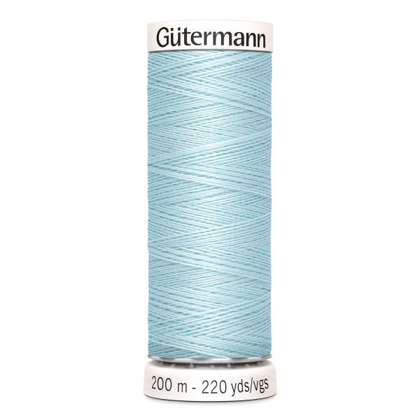 Нитки универсальные Gutermann Sew-all 100 (200 метров), 5 кат. | 194 пастельно-голубой
